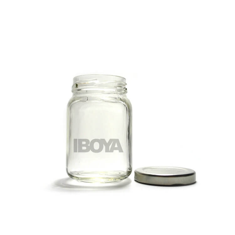 IPCL 4oz 120ml French Square Spices Jar with shaker and lid 